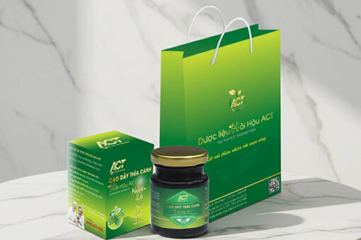 Cao dây thìa canh Hải Hậu ACT - Hỗ trợ ổn định đường huyết- Giảm mỡ máu tự nhiên